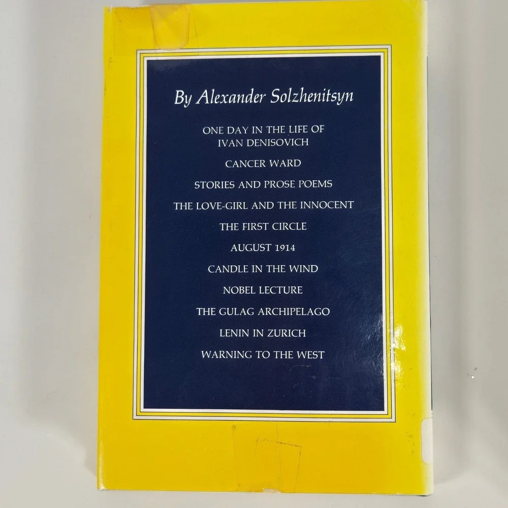 Alexander Solzhenitsyn PRUSSIAN NIGHTS A Poem First Edition 1977 Robert Conquest